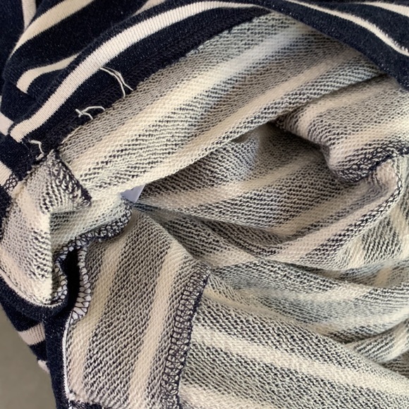 Sweatshirt striped dress - short sleeves - Picture 8 of 8